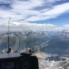 Flugwegposition um 12:53:52: Aufgenommen in der Nähe von Maloja, Schweiz in 3352 Meter